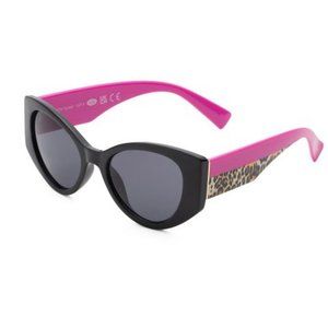 Betsey Johnson Hot Pink Animal Print Sunglasses
